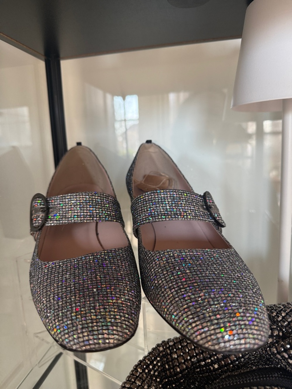 SJP by Sarah Jessica Parker Iridescent Glitter Mary Jane Pump